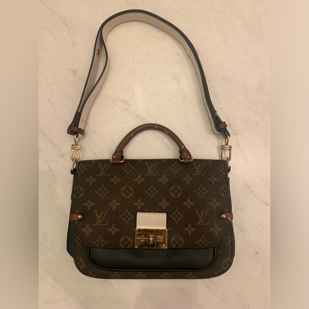 Louis Vuitton Vaugirard Handbag Monogram Canvas with Leather